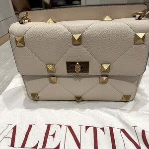 Valentino Garavani Roman Stud Large Shoulder Bag